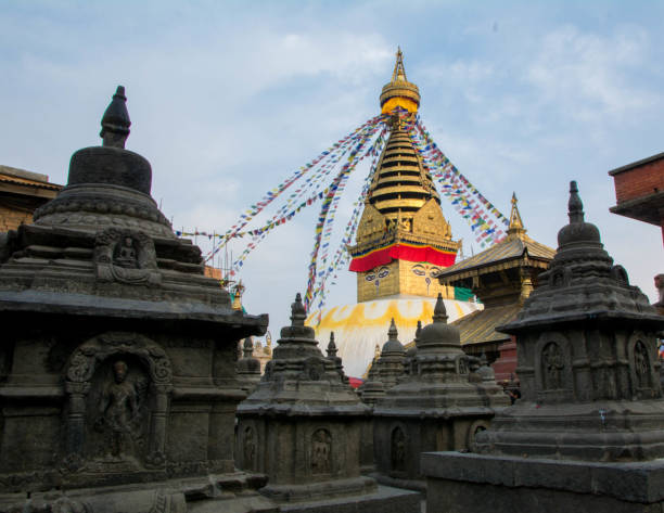 istock Swyambhunath Stupa, Buddha Temple, Buddhism 941029886