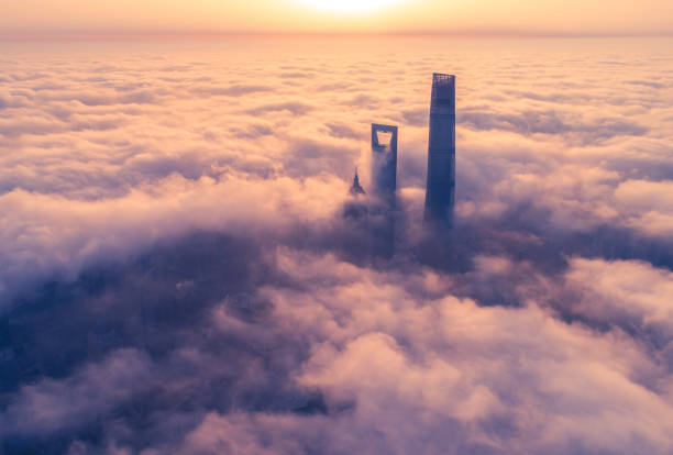 istock shanghai skyscrapers above the cloud 941032826