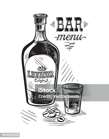 istock bottles for alcohol sketch 941035728