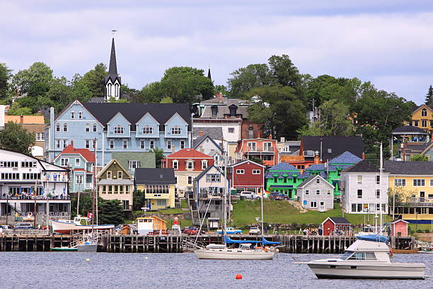 istock Waterfront and Piers at Lunenburg 94103649