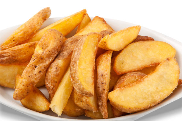 istock fast food on white background on the plate 941039004
