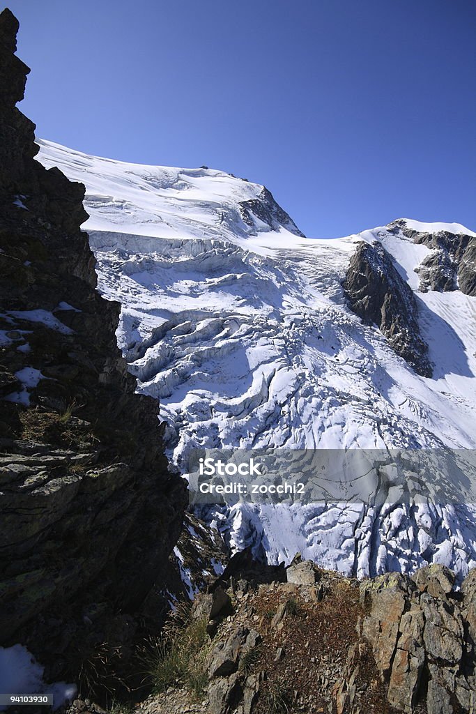 Lodowiec Steigletscher - Zbiór zdjęć royalty-free (Alpinizm)