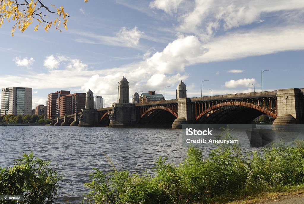 Longfellow Bridge, Boston - Lizenzfrei Longfellow Bridge Stock-Foto