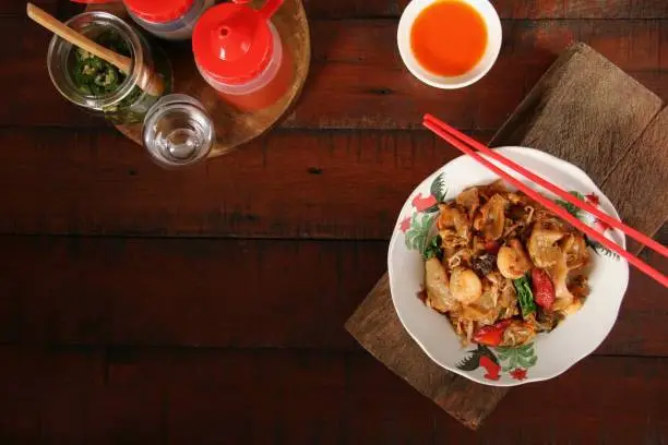 Photo of Kwetiau Goreng, the Fried Rice Noodle Dish from Medan