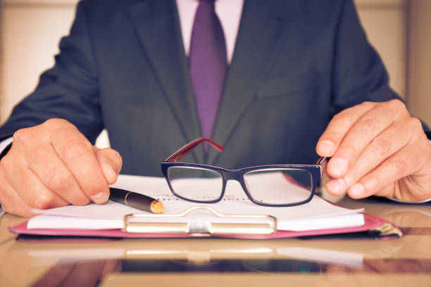 istock The workplace of the head 941047266