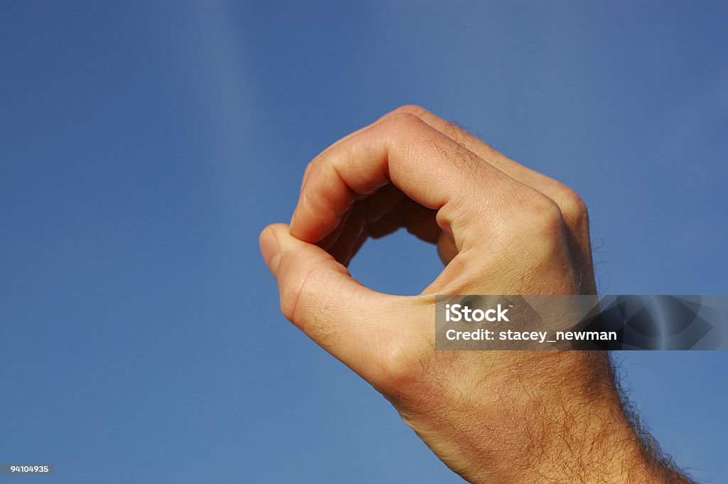 Ноль - Стоковые фото Жест рукой роялти-фри