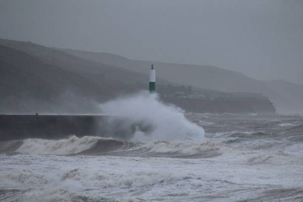 istock Sea Waves in Wales During Storm Brian 941055350