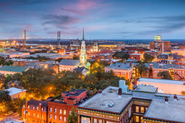 istock Savannah, Georgia, USA Skyline 941071254