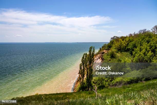 High Bank Of Tsimlyansk Reservoir In Russia Stock Photo - Download Image Now - Authority, Beach, Beauty