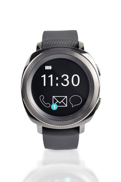 istock Smartwatch with Digital Display, isolated on white background 941076798