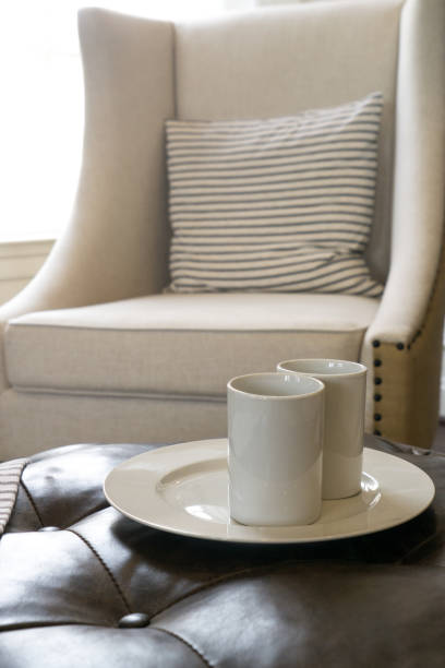 istock Comfy chair and ottoman 941089246
