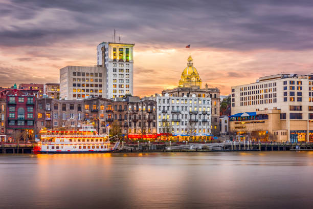istock Savannah, Georgia, USA Skyline 941089312