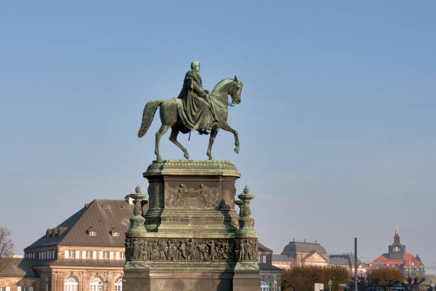 istock Statue of King Johann (1801-1873) in Dresden, Germany. 941089568