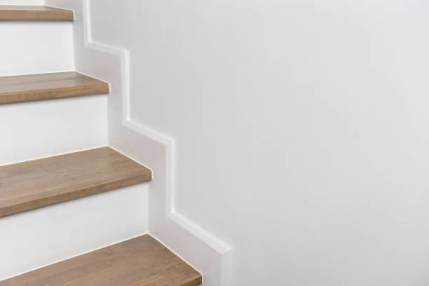 istock wooden staircase interior decoration 941092832