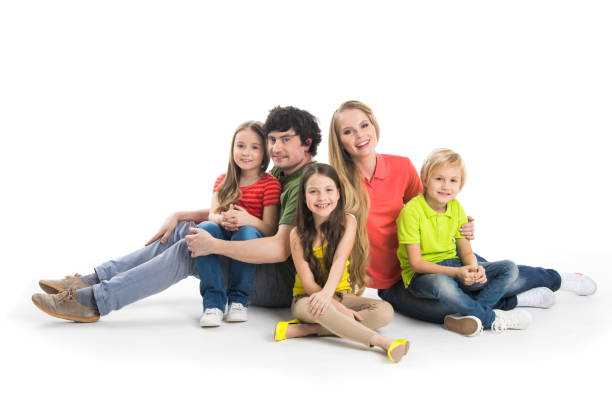 istock Family with three children 941096906