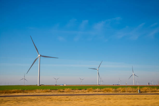 istock Windmills Farm in Amarillo, Texas 941104236