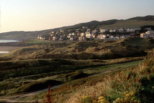 istock UK, Exmoor, North Devon, Woolacombe, late sun on sand dunes 941132738