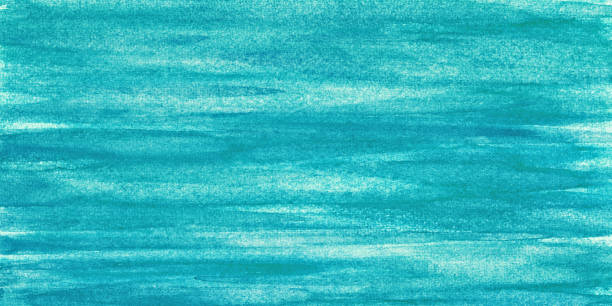 istock Blue watercolor scanned background 941140492
