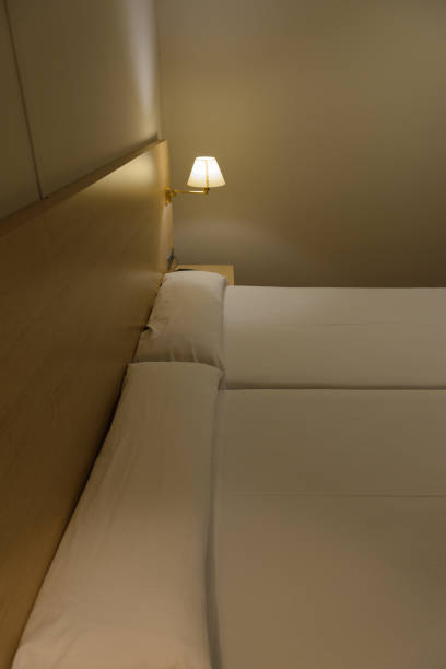 istock bed in the bedroom 941143250