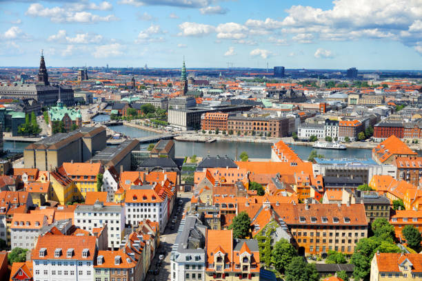 istock Panoramic view of Copenhagen 941160632