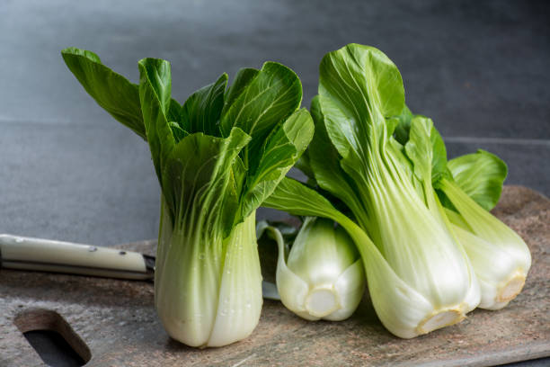 istock Fresh raw baby Bok choy or pak choi Chinese cabbage 941163334