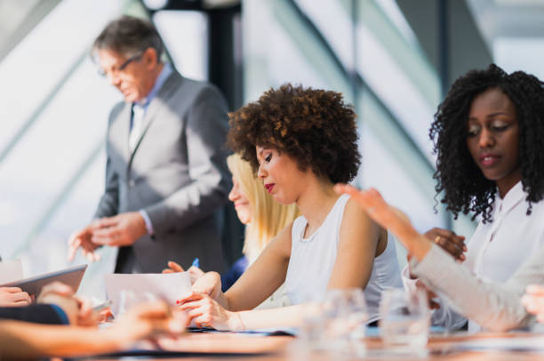 istock Business people at a presentation 941165830
