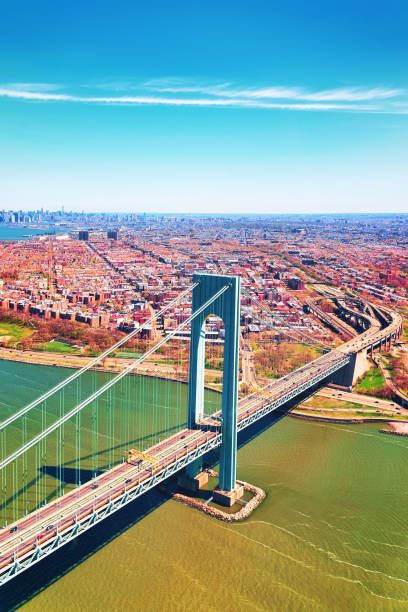 istock Aerial view on Verrazano Narrows Bridge 941170706