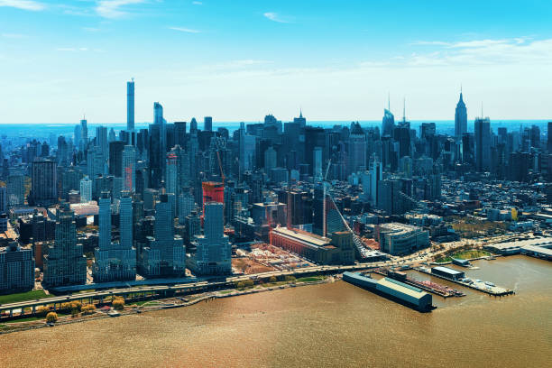 istock Manhattan downtown panorama over East River NY USA 941170748