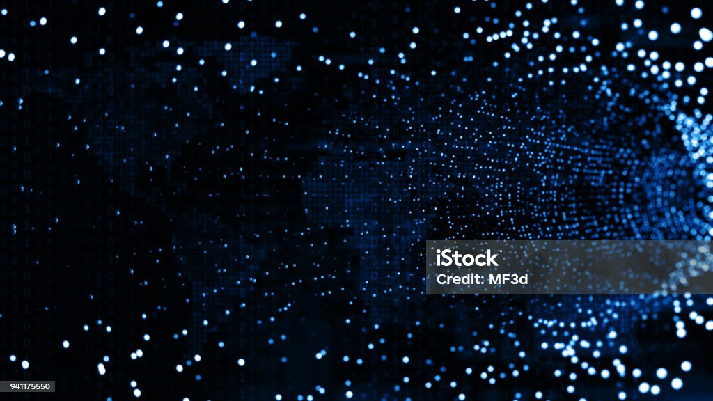 Abstract Digital Communication Abstract Digital Network Communication Stock Photo - Download Image Now ...