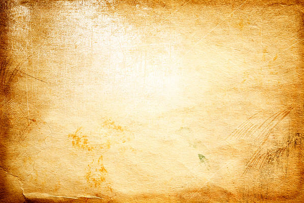 istock Background of yellowed aged paper 94118588
