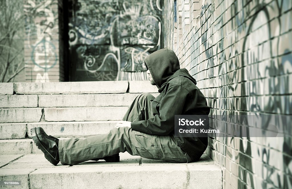 Hobo - Foto de stock de Niño de la calle libre de derechos