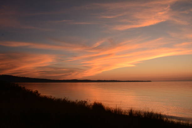 Sleeping Bear Dunes National Park, Michigan stock photo
