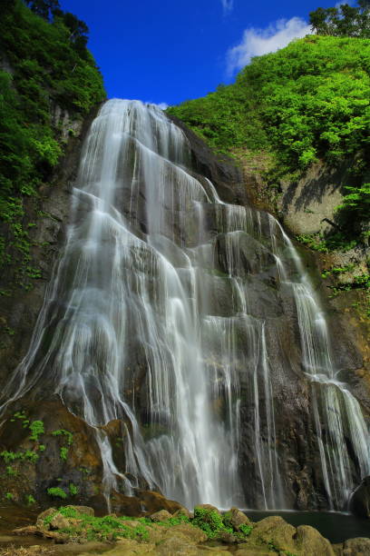 istock Summer stand or the valley valley waterfall 941221186