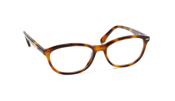 istock eyeglasses isolated on white, brown eyeglasses 941224790