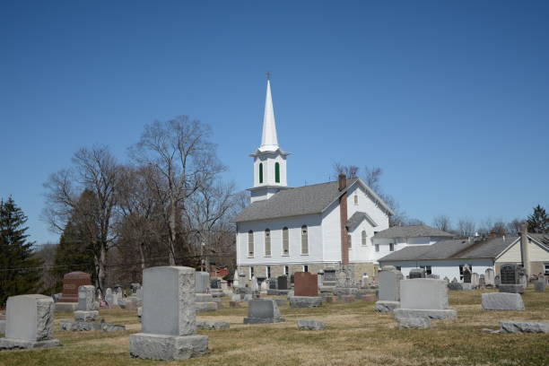 istock A little country church overlooking a old graveyard 941232356