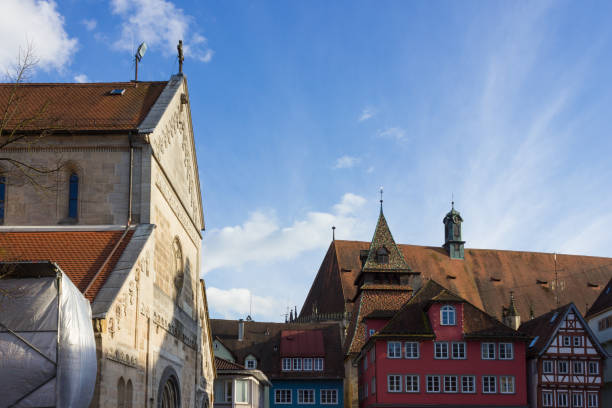 istock historical framework city facades at marketplace 941232684