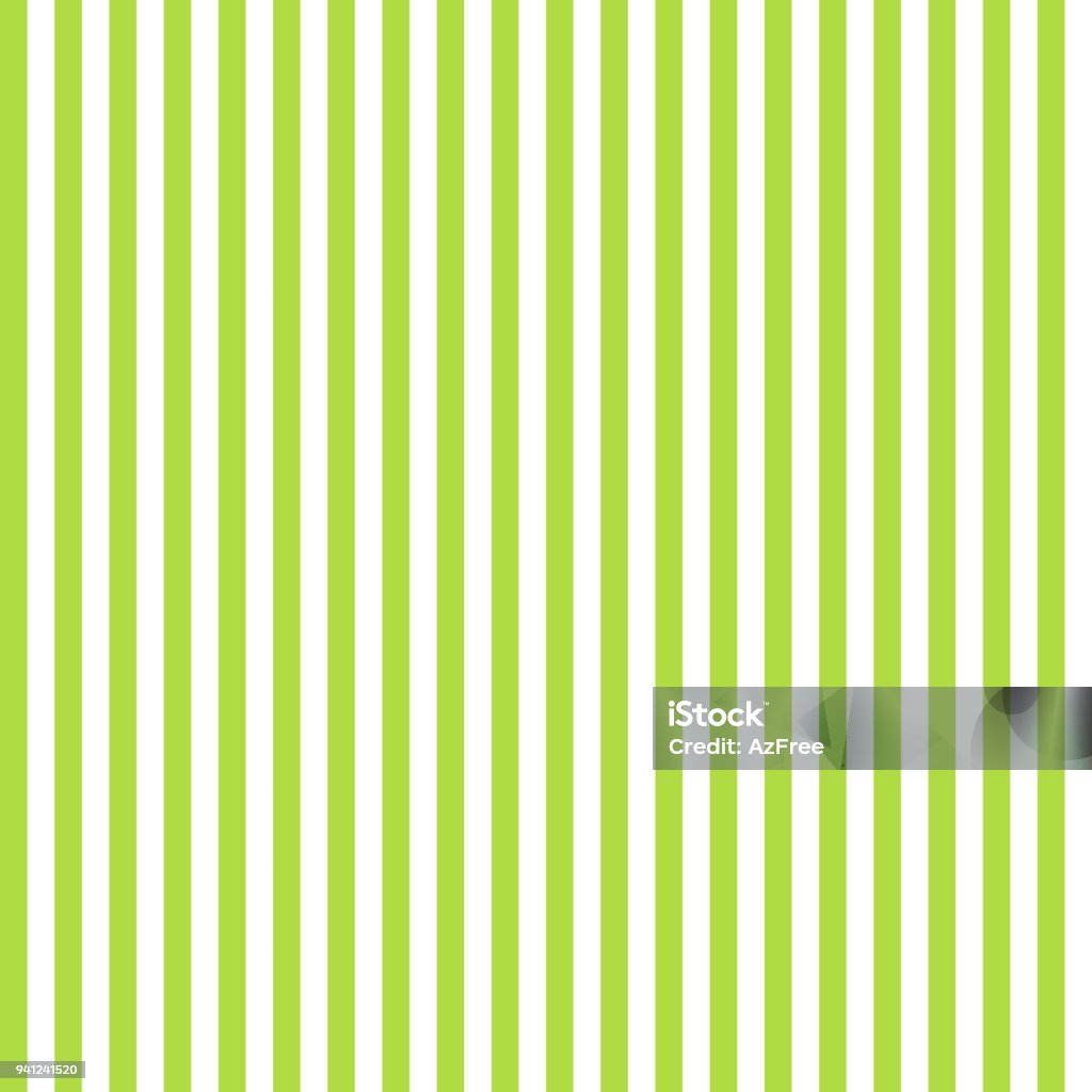 Seamless Pattern With Vertical Green Lines Vector Stock Illustration ...