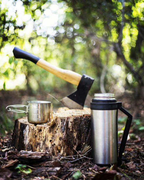istock Preparing breakfast in the camping in the mountains. 941258688