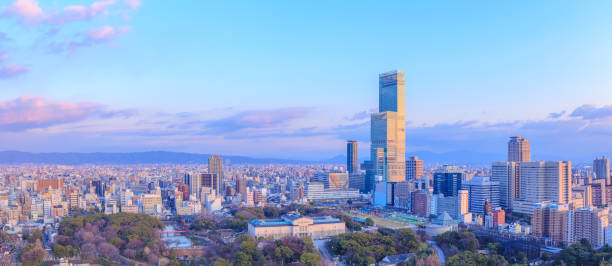 istock Osaka city landscape, Japan 941264400