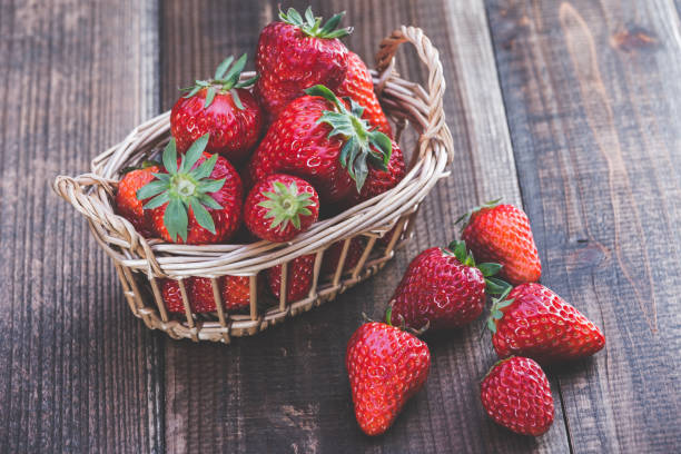 istock Strawberry and basket 941268386