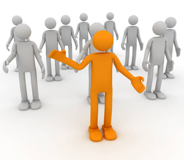 istock One leader of businessmen 941271522