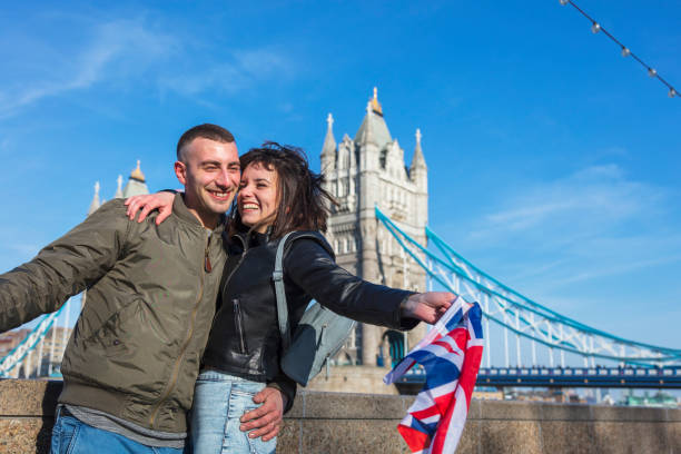 istock Couple enjoying romantic day in London 941272018