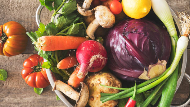 istock Fresh vegetables healthy food concept 941290578
