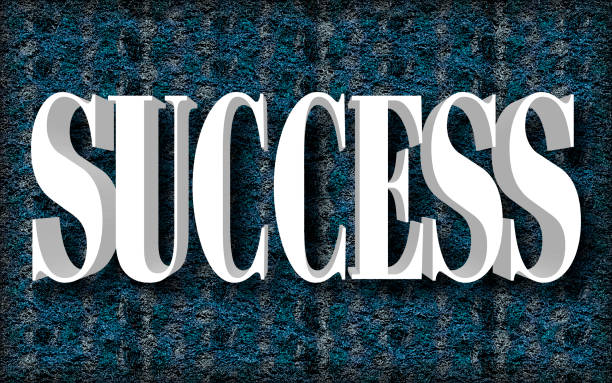 istock Stock Illustration - Large White Text: Success, 3D Illustration. 941297128