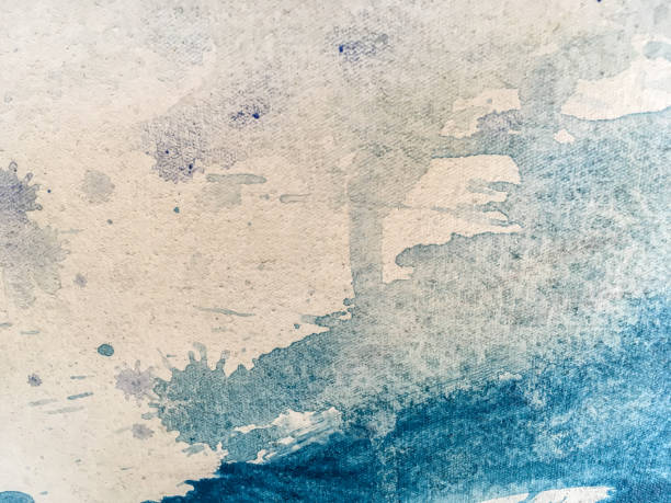 istock Closeup paint on canvas. Art background 941298686