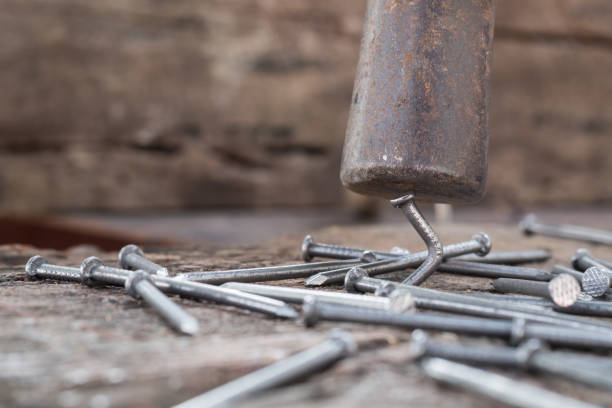 istock Hammer and nails Close Up. 941302654