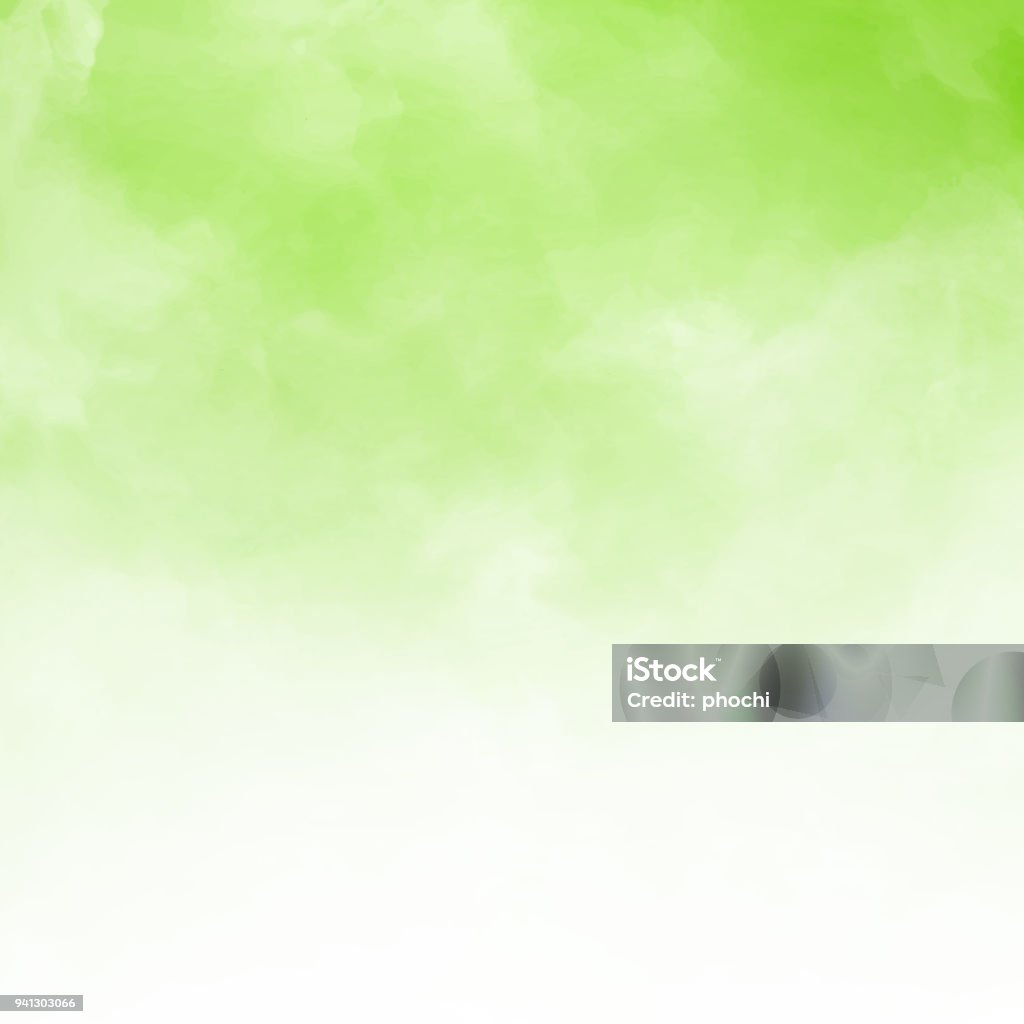 White Cloud Detail auf grünen natral Hintergrund und Textur mit Textfreiraum. - Lizenzfrei Grün Vektorgrafik