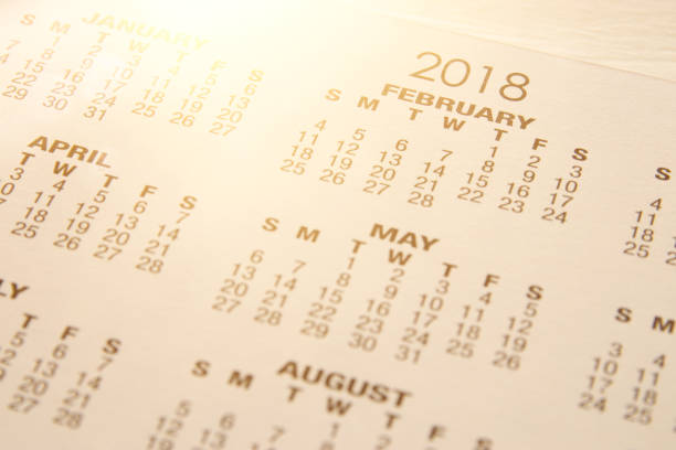 istock image of 2018 calendar background. 941307188