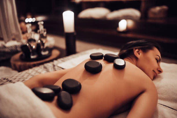 istock Young women in spa salon 941310128