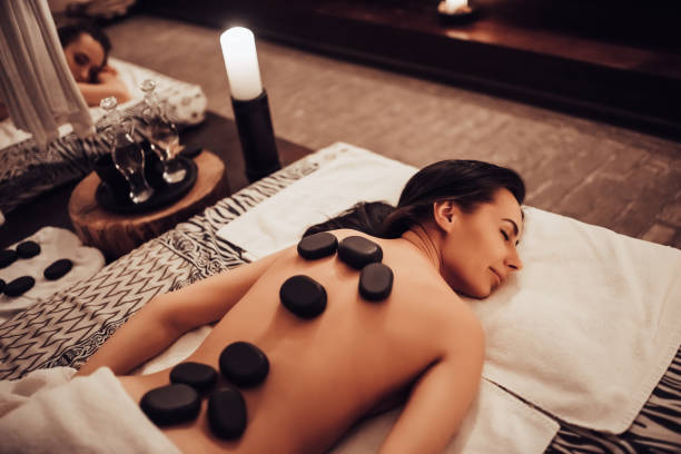 istock Young women in spa salon 941310146